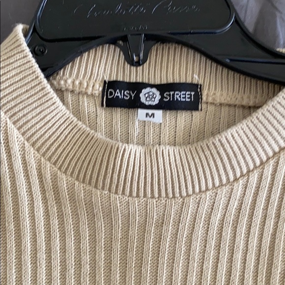 ‘Daisy Street’ Ribbed Sweater Dress Sz M - Picture 4 of 5